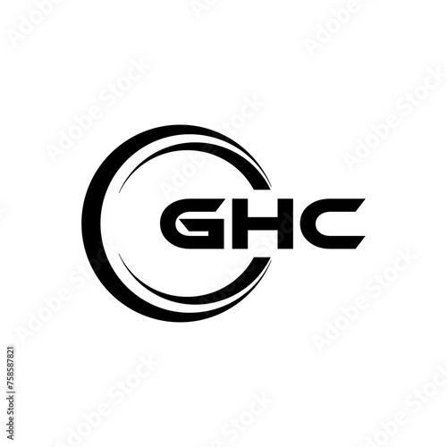 GHC Logo Design, Inspiration for a Unique Identity. Modern Elegance and Creative Design. Watermark Your Success with the Striking this Logo. photo