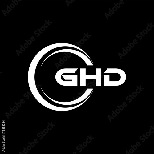 GHD Logo Design, Inspiration for a Unique Identity. Modern Elegance and Creative Design. Watermark Your Success with the Striking this Logo.