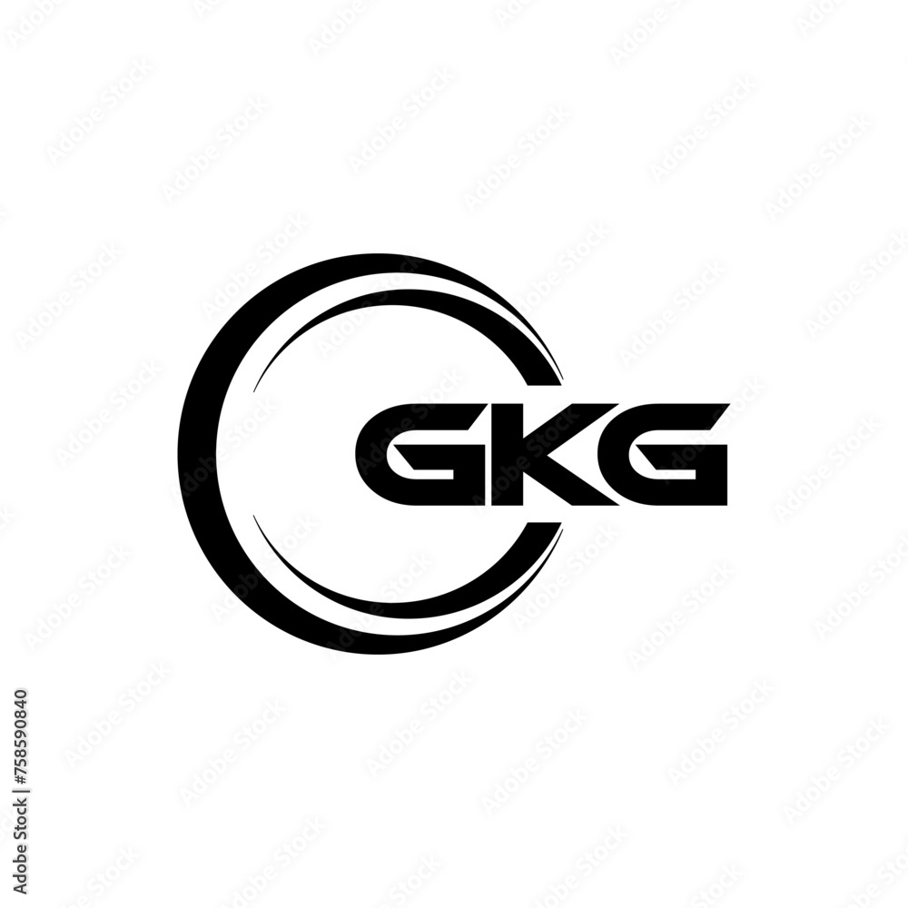 GKG letter logo design with white background in illustrator, cube logo, vector logo, modern alphabet font overlap style. calligraphy designs for logo, Poster, Invitation, etc. GKG letter logo design with white background in illustrator, cube logo, vector logo, modern alphabet font overlap style. calligraphy designs for logo, Poster, Invitation, etc.
