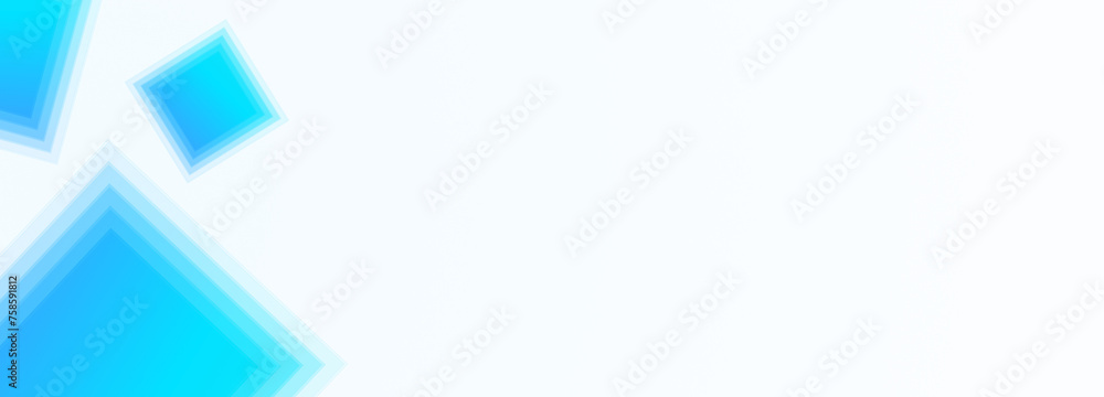 Abstract geometrical white digital web horizontal banner design template blank with place for text . Square cyan blue transparent stripes lines shapes Abstract geometrical white digital web horizontal banner design template blank with place for text . Square cyan blue transparent stripes lines shapes