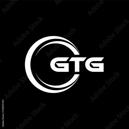 GTG Logo Design, Inspiration for a Unique Identity. Modern Elegance and Creative Design. Watermark Your Success with the Striking this Logo. photo