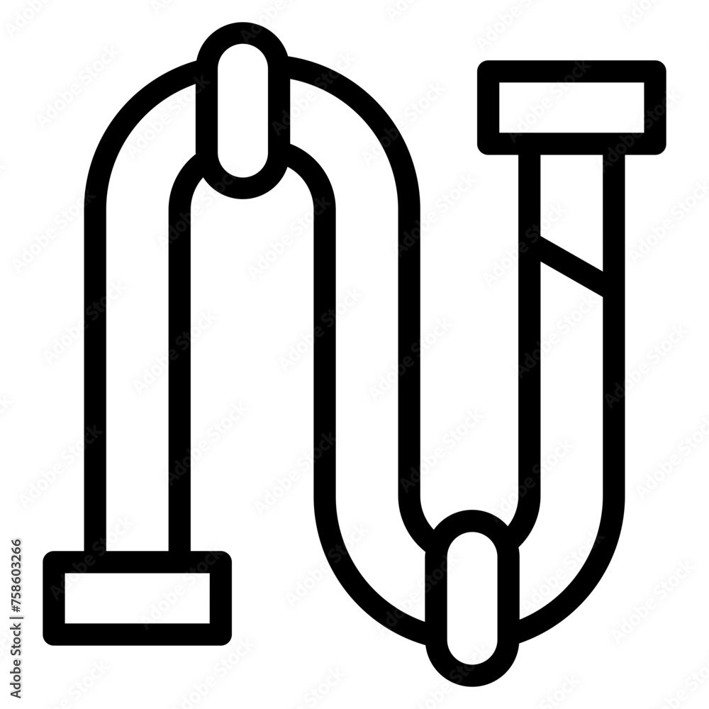 plumber line icon plumber line icon