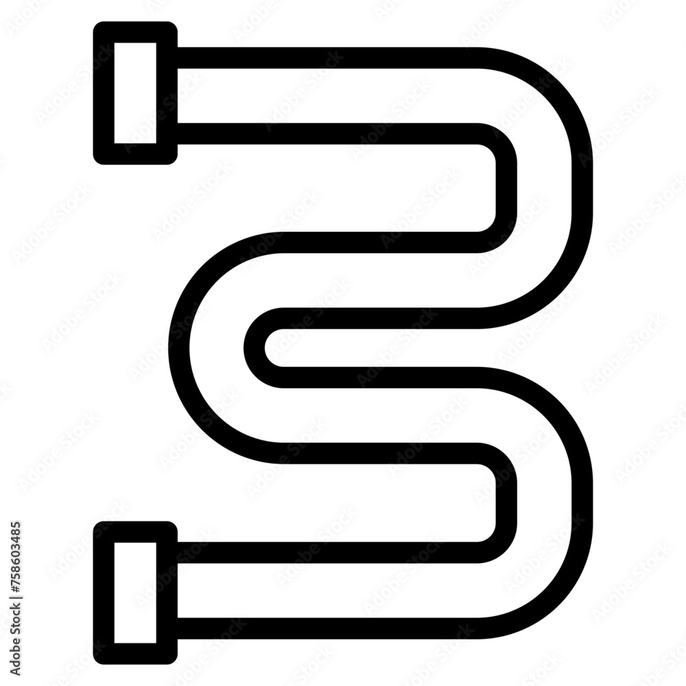 plumber line icon plumber line icon