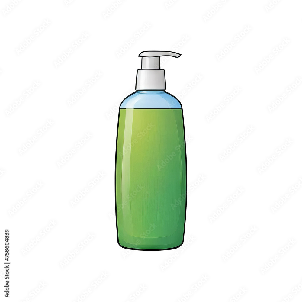 Shampoo Hand Drawn Cartoon Style Illustration Shampoo Hand Drawn Cartoon Style Illustration