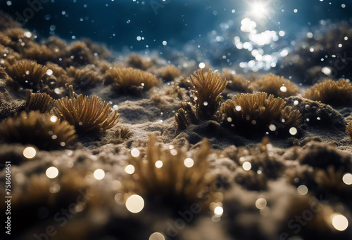 Sea floor stock photoSea Water Textured Backgrounds Aerial View photo