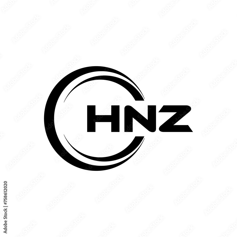 HNZ Logo Design, Inspiration for a Unique Identity. Modern Elegance and Creative Design. Watermark Your Success with the Striking this Logo.V