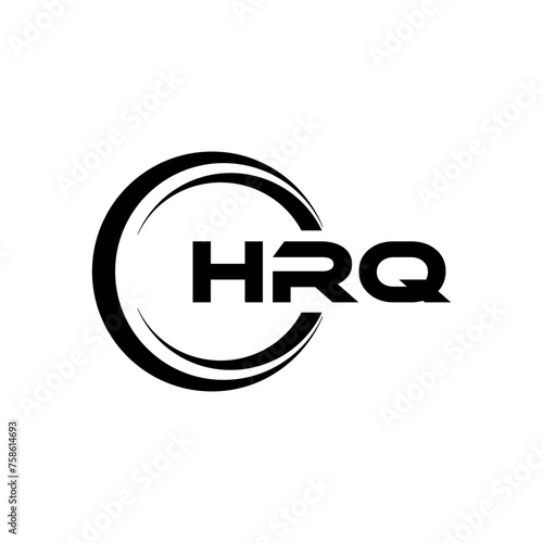 HRQ Letter Logo Design  Inspiration for a Unique Identity. Modern Elegance and Creative Design. Watermark Your Success with the Striking this Logo.