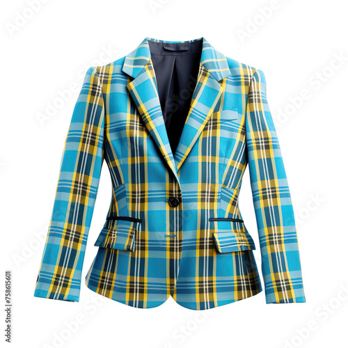 designable jacket for women isolated on transparent background, clipping path, png, 