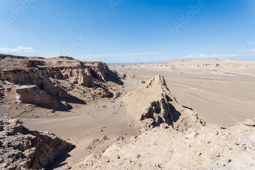 Landscape of Yadan  the Five Fort Devil City in Hami  Xinjiang  China