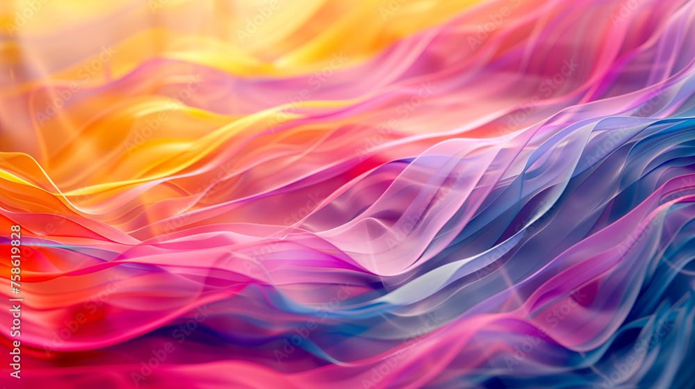 Silky textured colorful background screensaver wallpaper