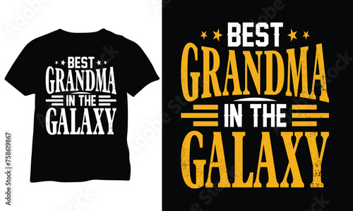 Best Grandma In The Galaxy Guardians of the Galaxy Shirt Mother's Day Gift Ideas For Women Mama Grandma Gift For Grandma
