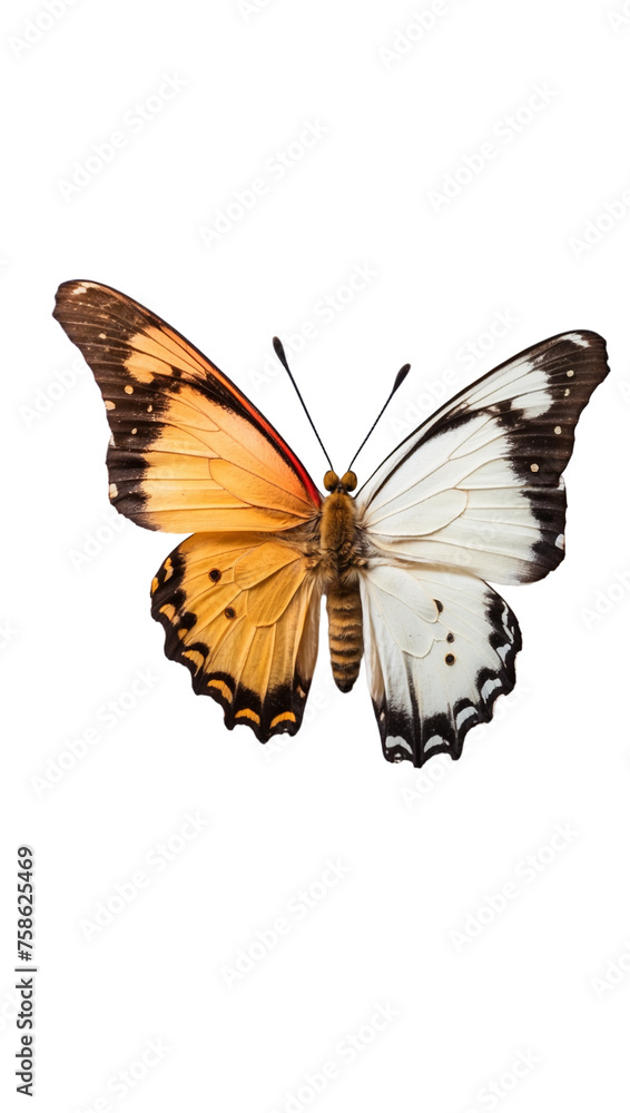 Fototapeta premium Butterfly isolated on transparent background