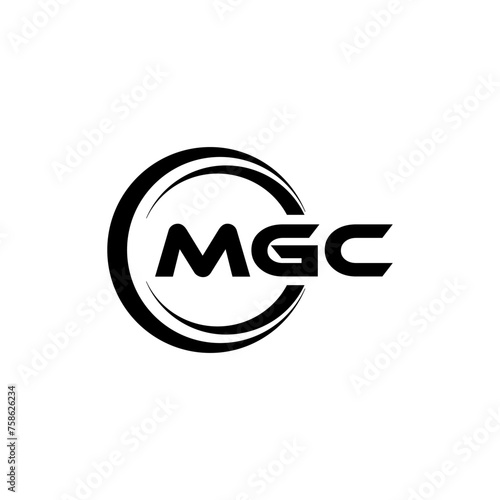 MGC Logo Design, Inspiration for a Unique Identity. Modern Elegance and Creative Design. Watermark Your Success with the Striking this Logo. photo