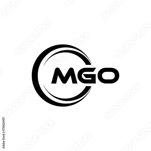 MGO Logo Design, Inspiration for a Unique Identity. Modern Elegance and Creative Design. Watermark Your Success with the Striking this Logo.