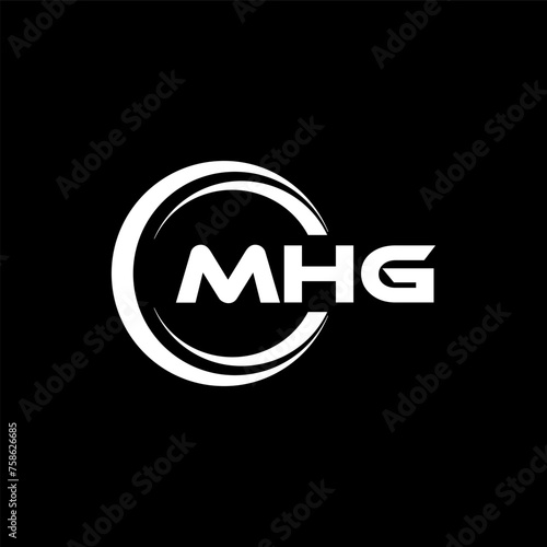 MHG Logo Design, Inspiration for a Unique Identity. Modern Elegance and Creative Design. Watermark Your Success with the Striking this Logo.