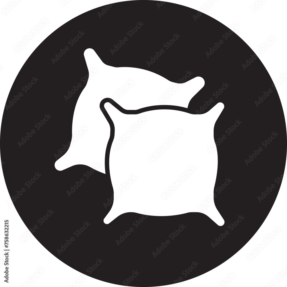 Pillow icon in trendy fill style. Pillow sign and symbol. Comfortable fluffy pillow. Sleeping sign. Comfortable cushion for sleep, rest, relax mockup vector isolated on transparent background. Pillow icon in trendy fill style. Pillow sign and symbol. Comfortable fluffy pillow. Sleeping sign. Comfortable cushion for sleep, rest, relax mockup vector isolated on transparent background.