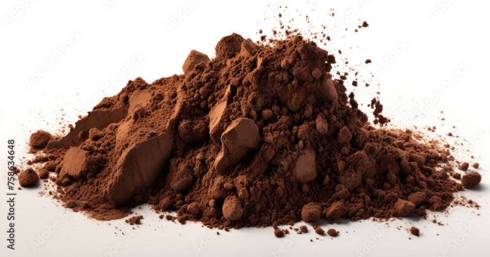 Cocoa Delight Powder and Chunks Mix
 - obrazy, fototapety, plakaty 