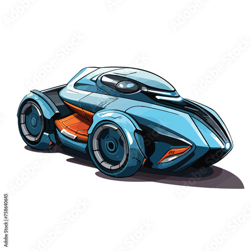 Futuristic Racing Clipart Clipart isolated on white background