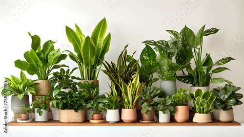 A Serene and Vibrant Array of Decorative Indoor Plants: A Perfect Blend of Nature and Urban Lifestyle