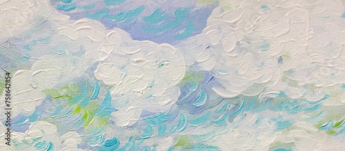 brush stroke painting  abstract oil color  background  for design