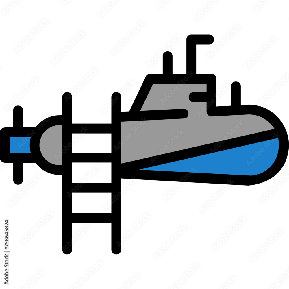 Submarine Icon Submarine Icon