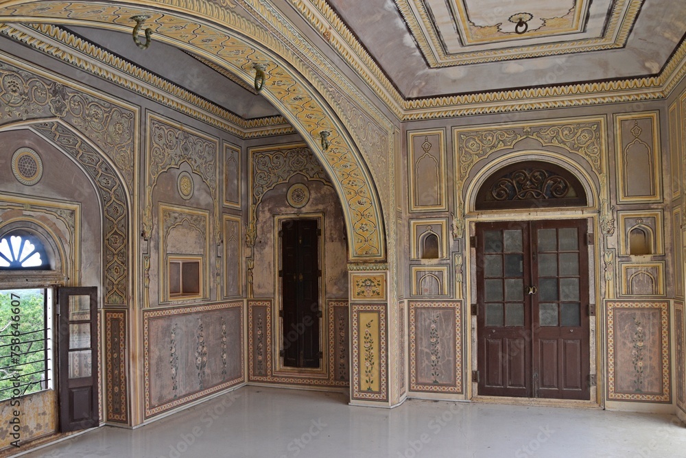 Interior of  Nahargarh fort, Jaipur