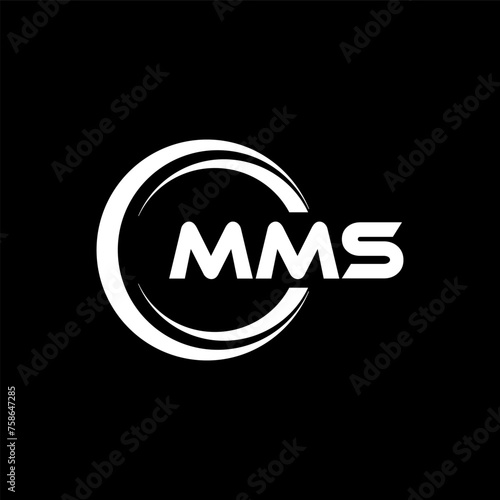 MMS Logo Design, Inspiration for a Unique Identity. Modern Elegance and Creative Design. Watermark Your Success with the Striking this Logo.