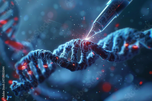 CRISPR-based diagnostics enabling rapid and accurate detection of infectious diseases.