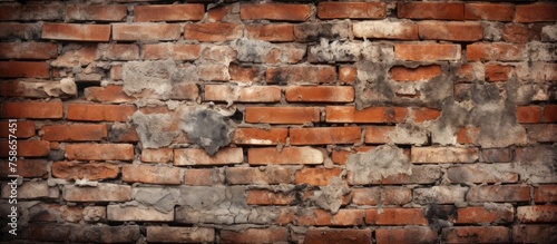 A detailed shot of aged brickwork showcasing intricate patterns and rustic charm, highlighting the natural beauty of this classic building material