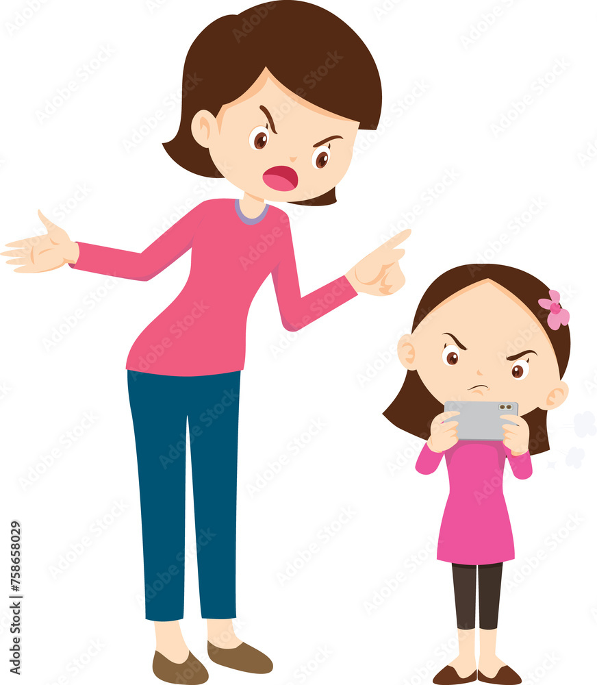 parent angry scold to kid addicted mobile phone parent angry scold to kid addicted mobile phone