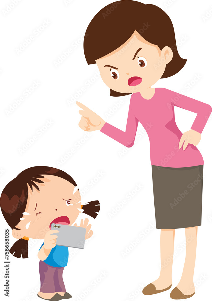 parent angry scold to kid addicted mobile phone parent angry scold to kid addicted mobile phone