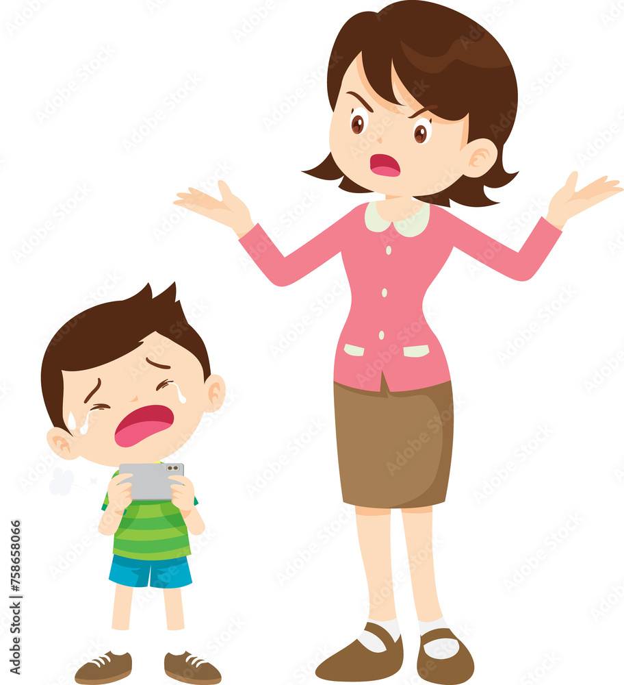 parent angry scold to kid addicted mobile phone parent angry scold to kid addicted mobile phone