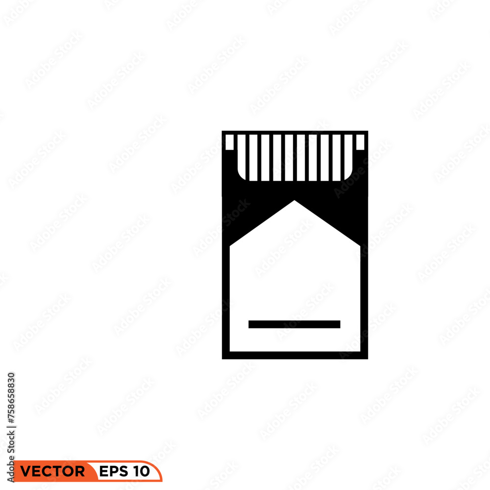 Smoking icon design vector graphic of template, sign and symbol Smoking icon design vector graphic of template, sign and symbol