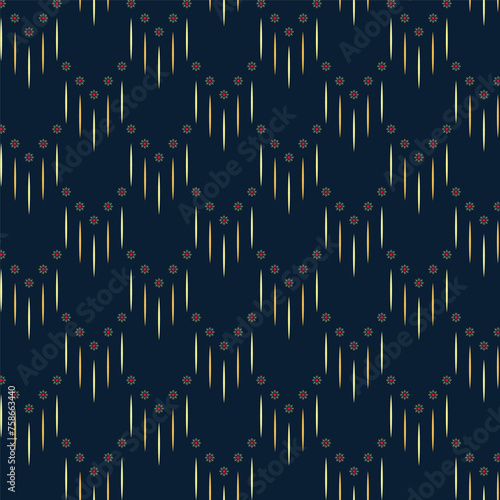 minimal seamless fabric pattern vector
