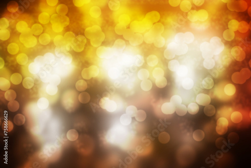 Abstract bokeh background blur style for christmas. photo