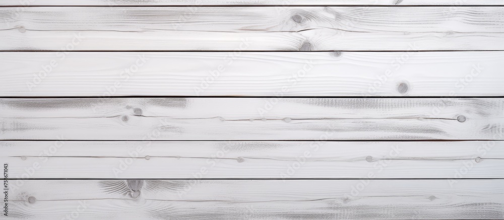 Fototapeta premium White wooden texture background for your design projects.