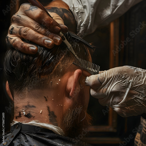 Barber at Work - Generative AI