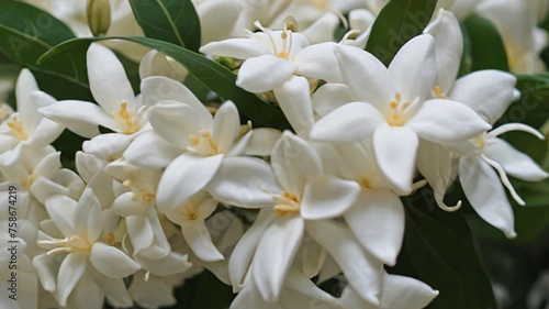 close up of white hyacinth