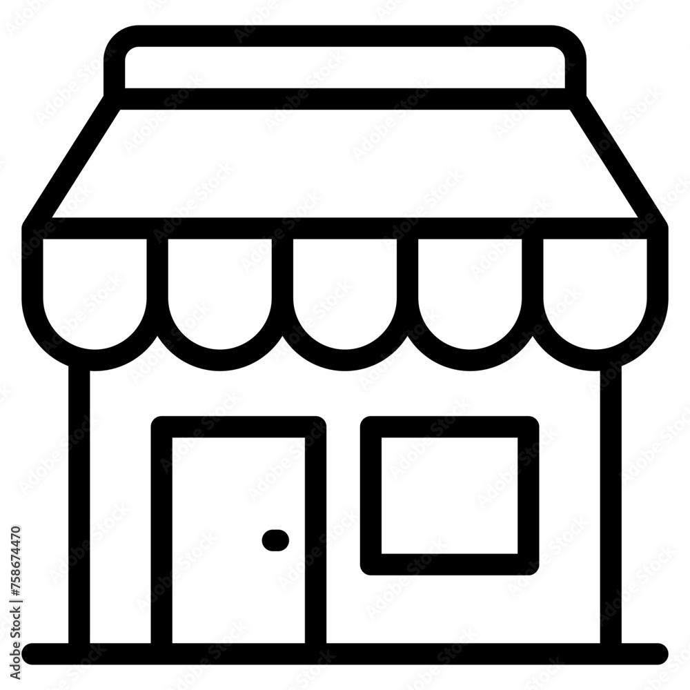 bakery shop icon bakery shop icon