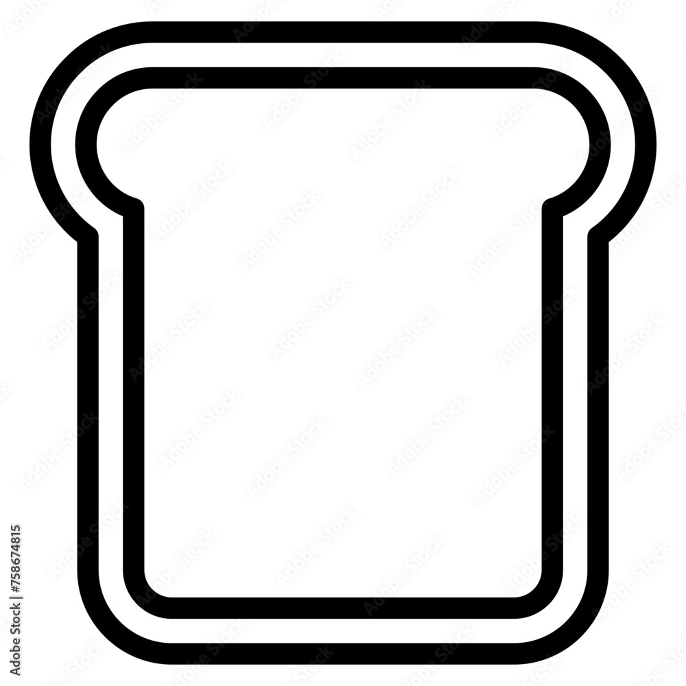 Toast bread icon Toast bread icon