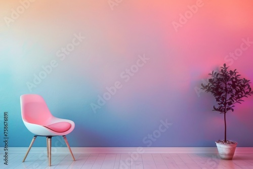Abstract vibrant pastel pink peach fuzz and very peri pantone purple gradient background. Texture flowing from pastel pink to purple  evoking a sense of calmness and serenity in the viewer s mind