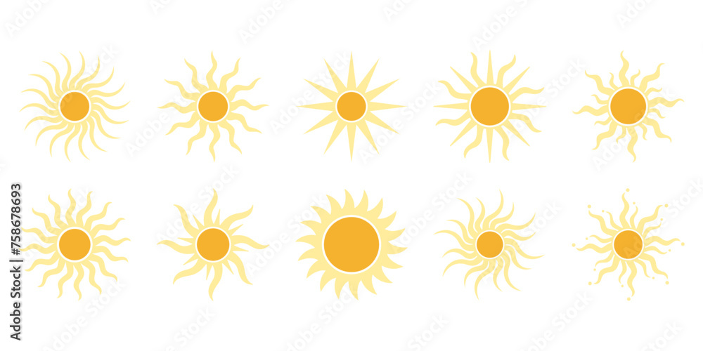 Sun Flat Decoration Sun Flat Decoration