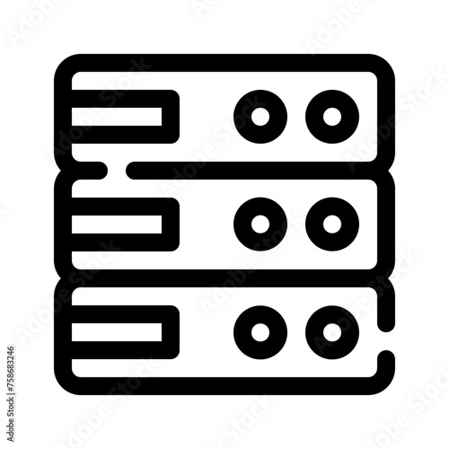 archives line icon