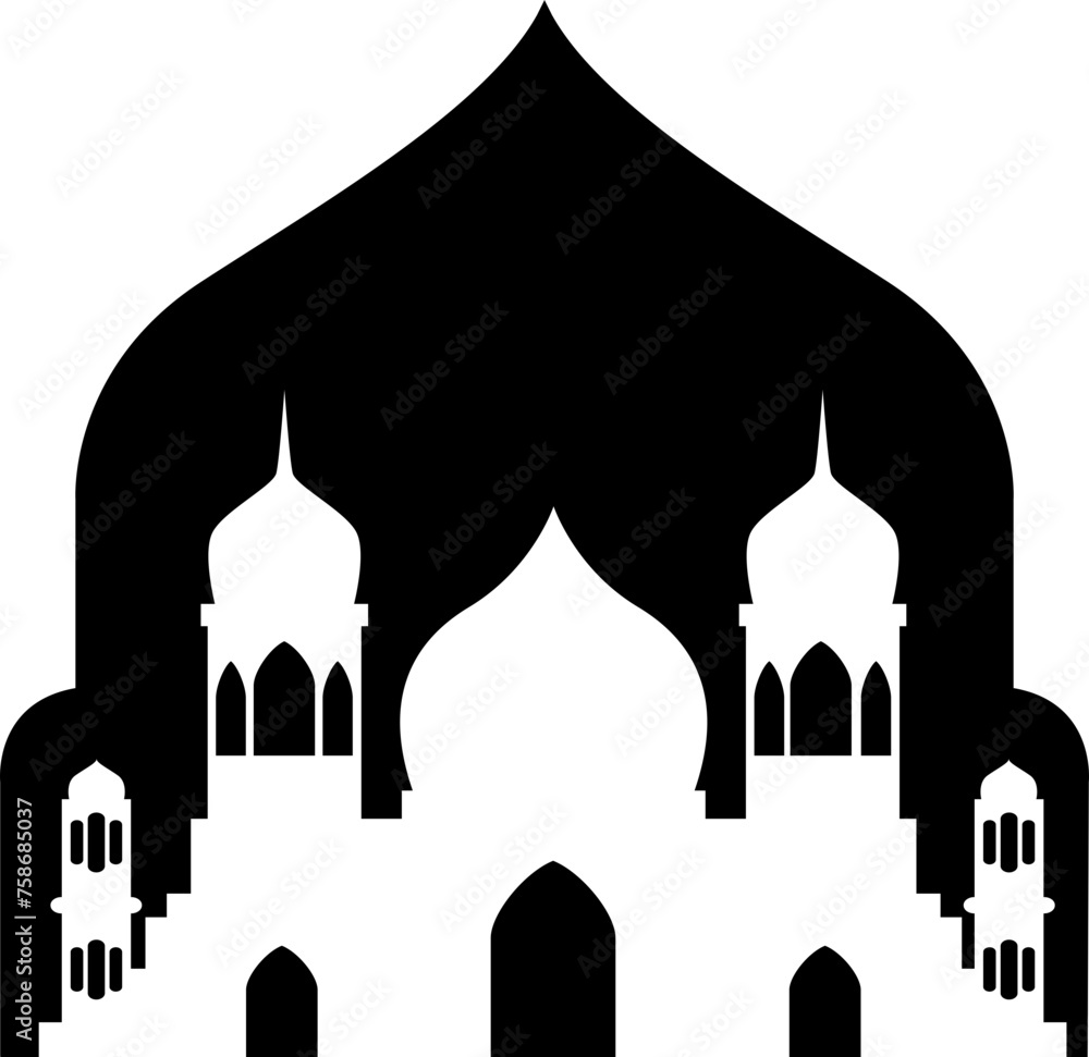Mosque Silhouette Mosque Silhouette