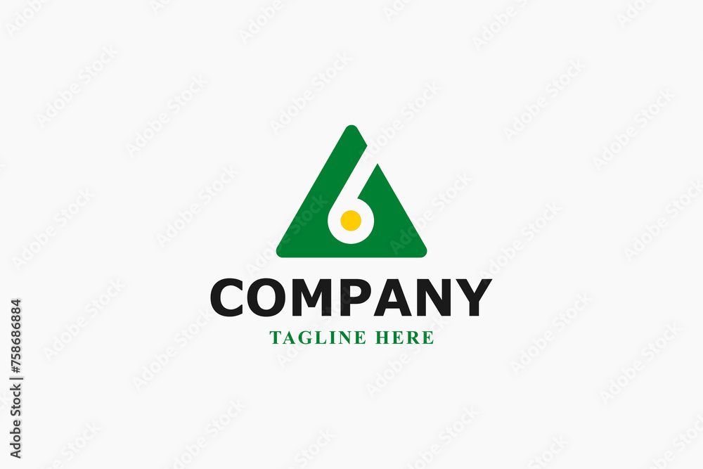 letter b inside modern green triangle logo letter b inside modern green triangle logo