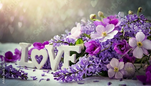 紫色の美しい花
