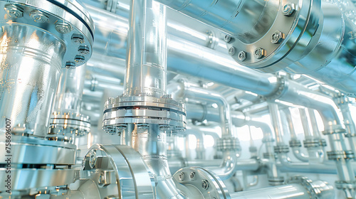 Industrial Pipes and Valves: Exploring the Backbone of Modern Manufacturing and Energy Systems, Showcasing the Strength and Complexity of Engineering