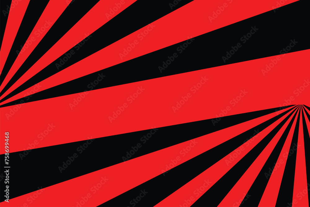 Sunlight background, black and red