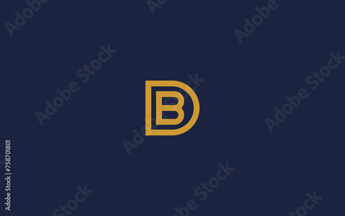 letter db logo icon design vector design template inspiration