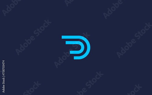 letter dd logo icon design vector design template inspiration